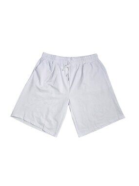 NWOT | Men's White Athletic Lounge Shorts with Side Pockets 2XL